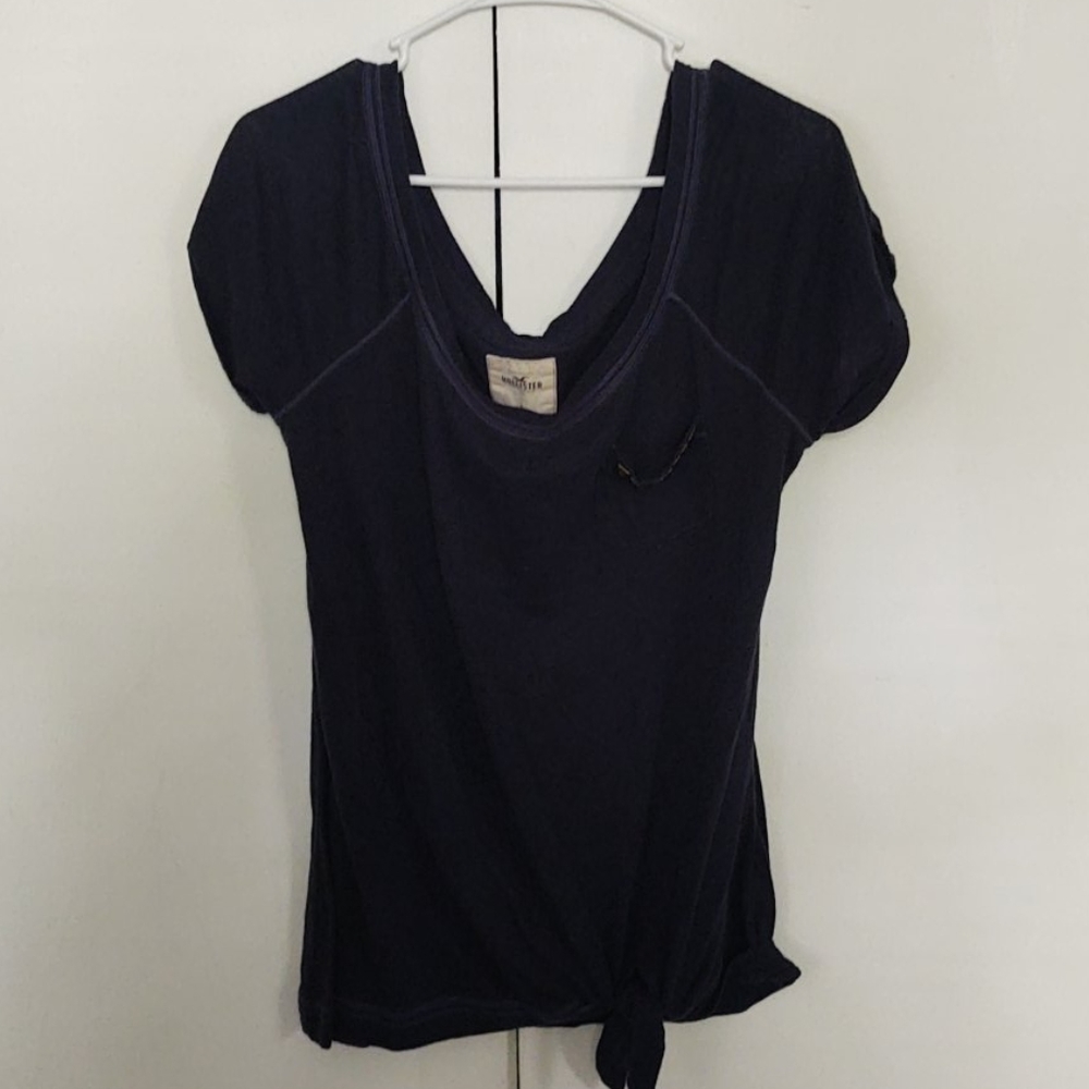 Dark blue Hollister shirt